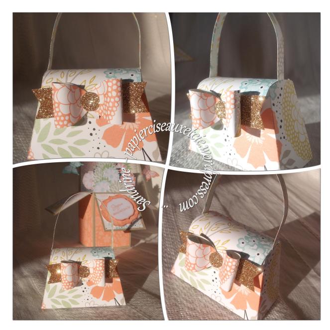 sac à main stampin up cadeau hôtesse détails