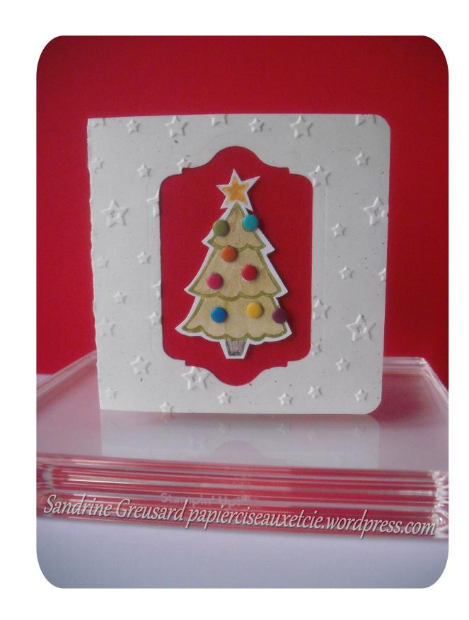 Sandrine Greusard Démonstratrice Indépendante Stampin'Up -Remerciement 1