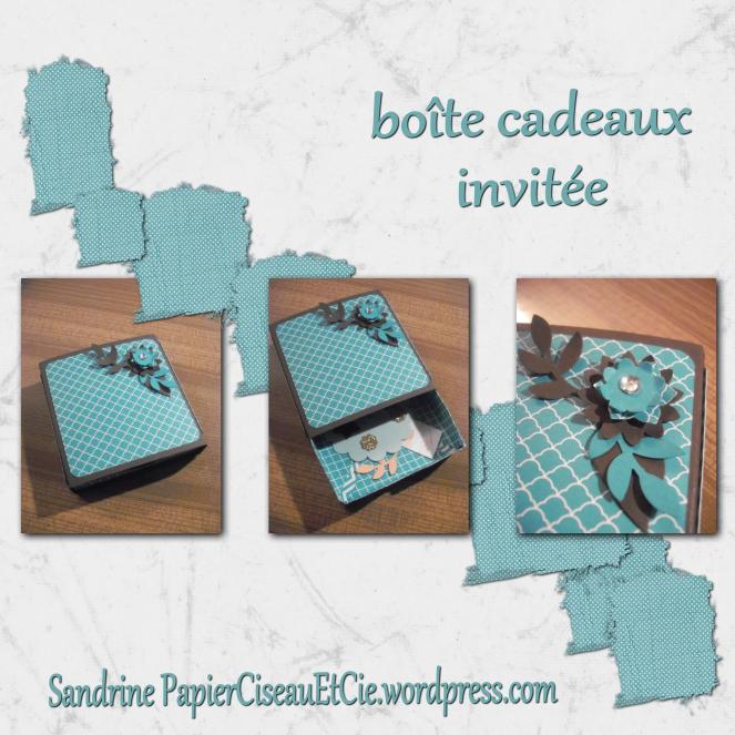 boite allumette cadeau invitée tuto