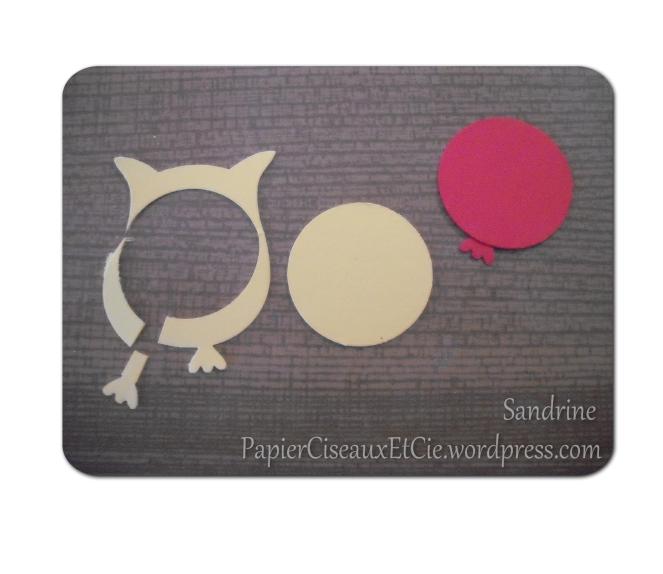 Remets toi vite carte around the world with stampin'up! détails ballon