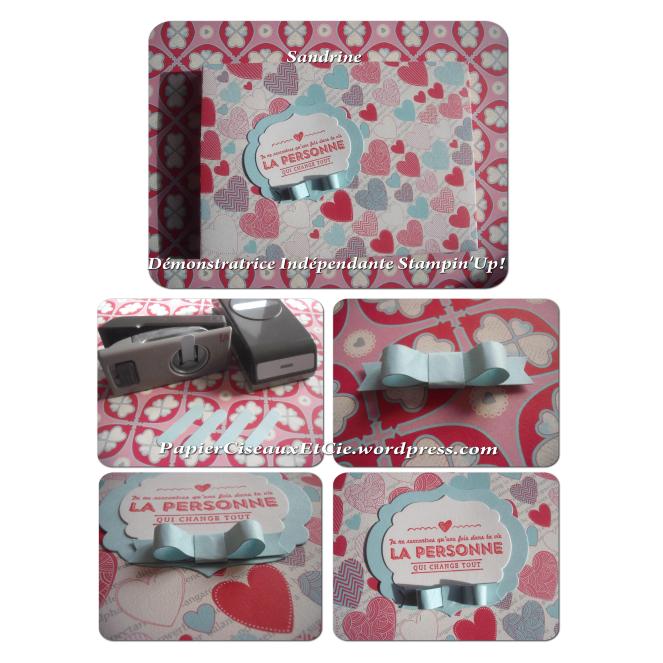 saint valentin habillage cadeau noeud