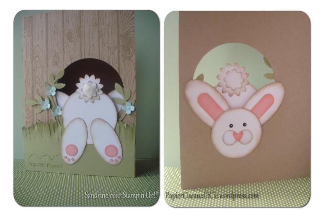 carte de pâques faite en atelier stampin'up