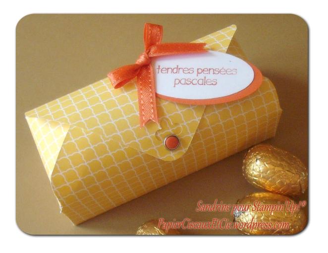 ballotin de pâques easter boîte box insta enveloppe punch envelope stampin up