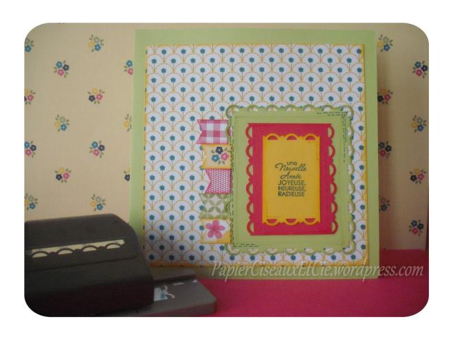 carte anniversaire stampin up sandrine démonstratrice besançon