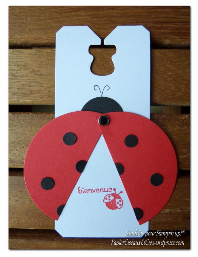 coccinelle ouverte papierciseauxetcie