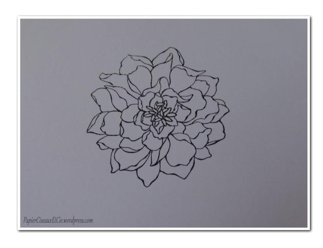 Art journal doodling papierciseauxetcie pas à pas 1