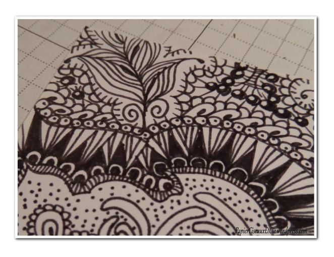 Art journal doodling papierciseauxetcie pas à pas 10