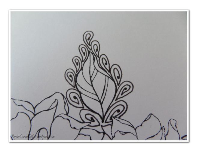 Art journal doodling papierciseauxetcie pas à pas 6