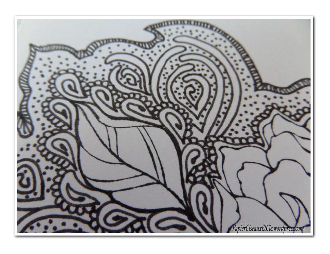 Art journal doodling papierciseauxetcie pas à pas 8