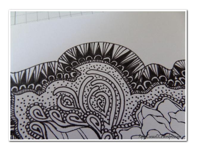 Art journal doodling papierciseauxetcie pas à pas 9