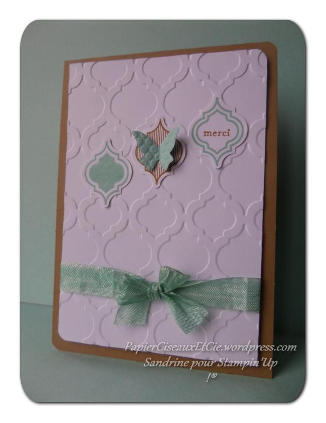 stampin up besançon papillon mosaic papierciseauxetcie