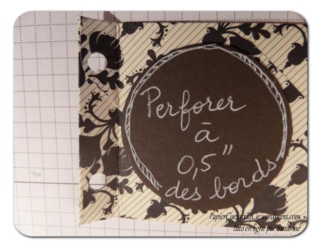 stampin up tutoriel agenda perpétuel 10 papierciseauxetcie
