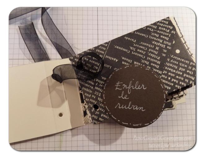 stampin up tutoriel agenda perpétuel 17 papierciseauxetcie