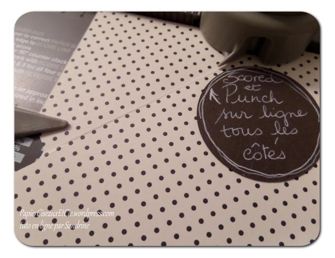 stampin up tutoriel agenda perpétuel 3 papierciseauxetcie