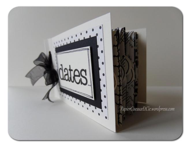 stampin up tutoriel agenda perpétuel ext côtés papierciseauxetcie