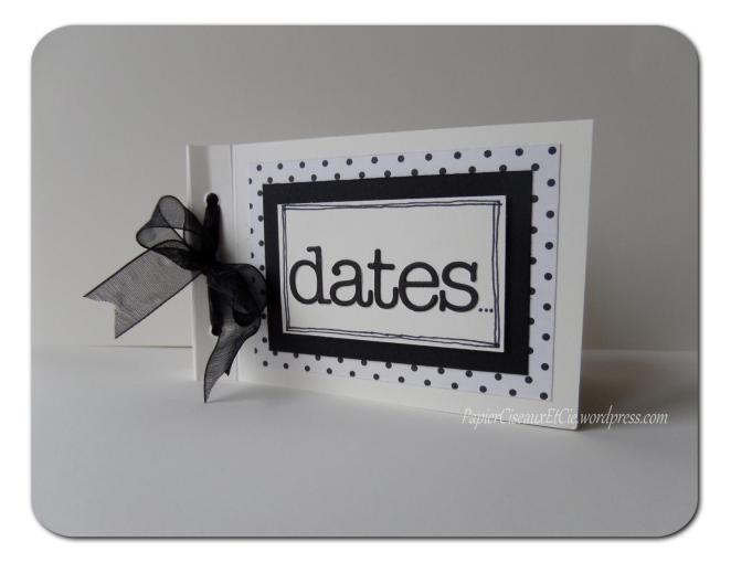 stampin up tutoriel agenda perpétuel ext papierciseauxetcie