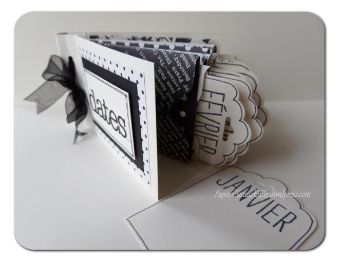 stampin up tutoriel agenda perpétuel int 2 papierciseauxetcie