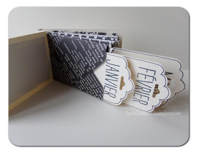 stampin up tutoriel agenda perpétuel int papierciseauxetcie