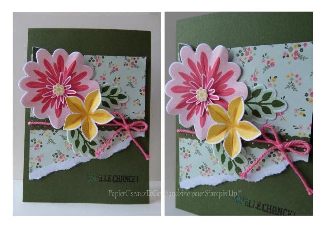 Tout en fleur papierciseauxetcie pour stampin'up!