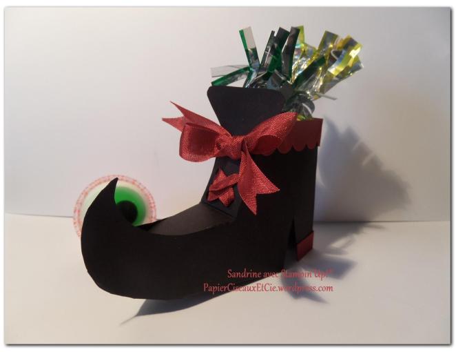 bottine sorcière halloween