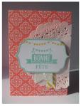 carte bonne fête sandrine stampin up papierciseauxetcie