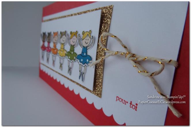 Carte fillettes PapierCiseauxEtCie by Sandrine détail 1