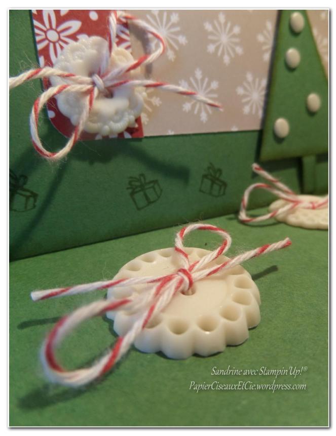 Carte chevalet Sandrine PapierCiseauxEtCie avec stampin up cadeaux