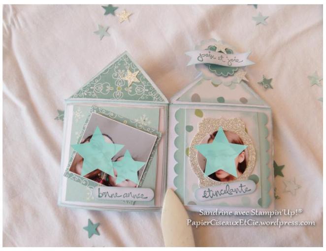 Carte cube pop up fermée