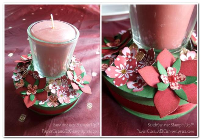 Décoration de table bougie