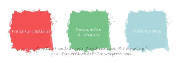 combo de couleurs rouge vert bleu