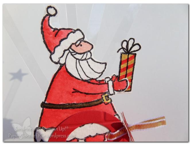 boîte arrondie stampin up papierciseauxetcie.wordpress.com père noel