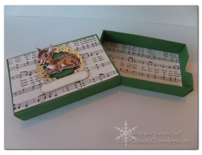 boite allumette sandrine papierciseauxetcie ouverte