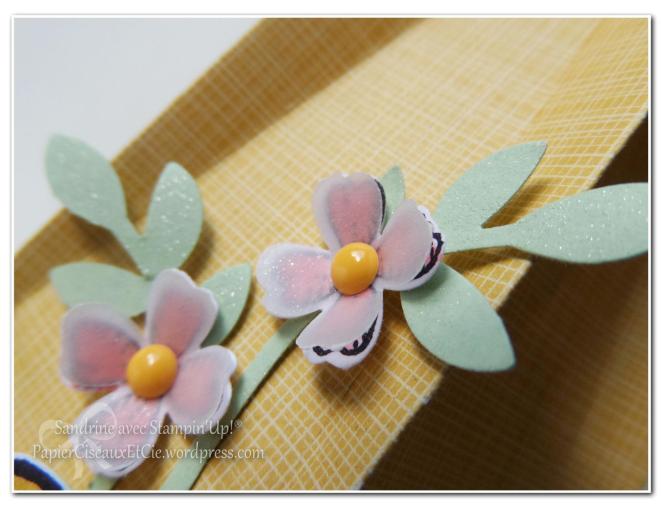 boîte avec tuto en ligne pâques sandrine stampin up papierciseauxetcie fleur