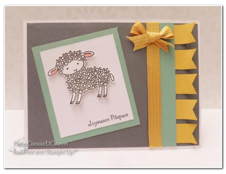 Paques easter stampin up carte card papiercieauxetcie.com