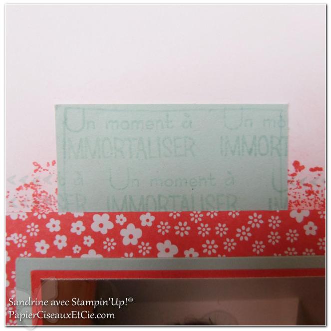 1 papierciseauxetcie onstage stampin up échantillon fraîcheur pastèque page de scrap2