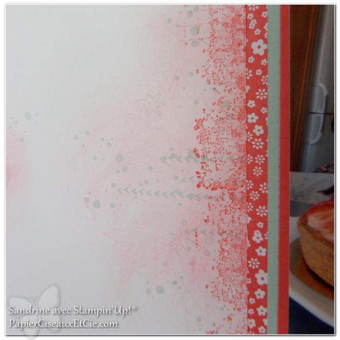 1 papierciseauxetcie onstage stampin up échantillon fraîcheur pastèque page de scrap3