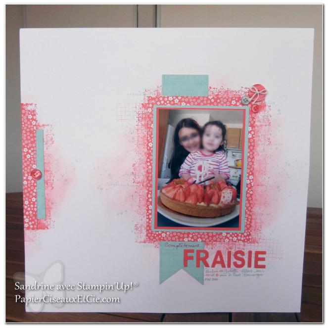 1 papierciseauxetcie onstage stampin up échantillon fraîcheurpastèquepage de scrap