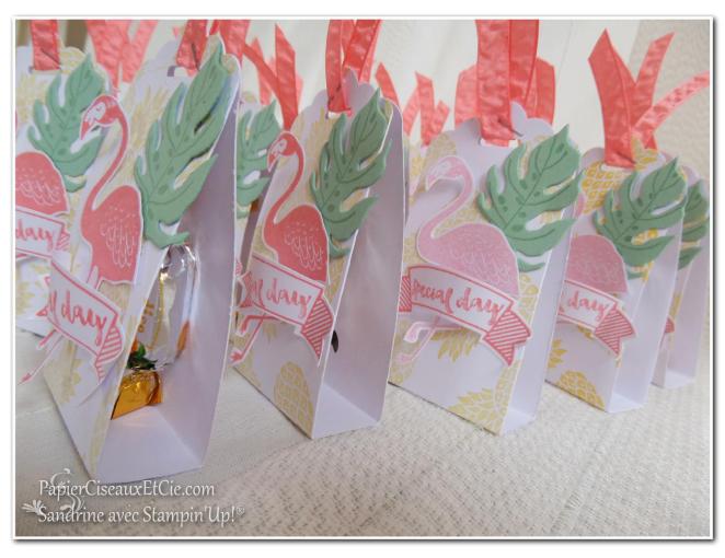 pop of paradise stampin up swap contenant papierciseauxetcie