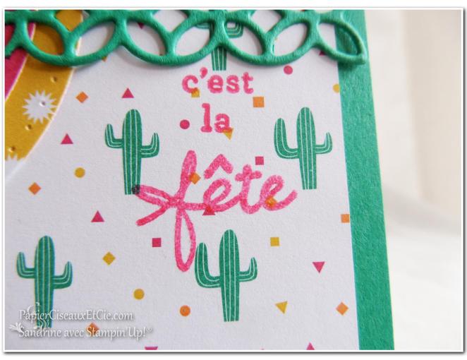 Anniversaire festif stampin up 1 2 3 scrappez détail 2 papierciseauxetcie