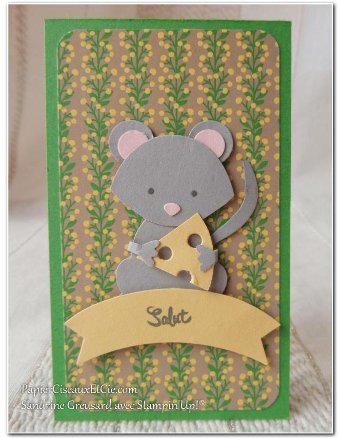 1 Foxy friends Mouse Souris Swap swappons swappez papierciseauxetcie stampin up sandrine greusard