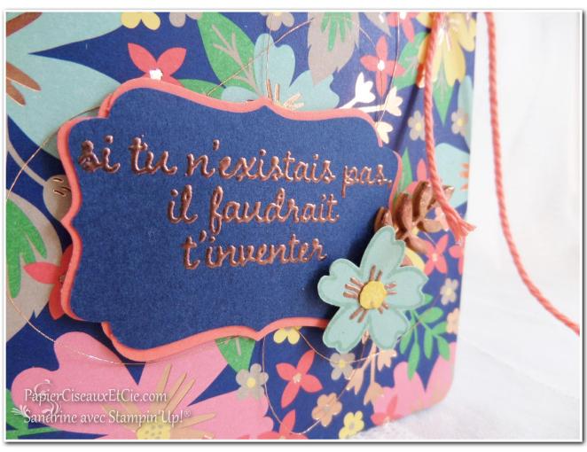 Carnet détail 3 Stampin up Sandrine Greusard Papierciseauxetcie