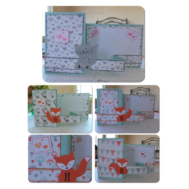 Foxy friend stampin up papierciseauxetcie zfold card