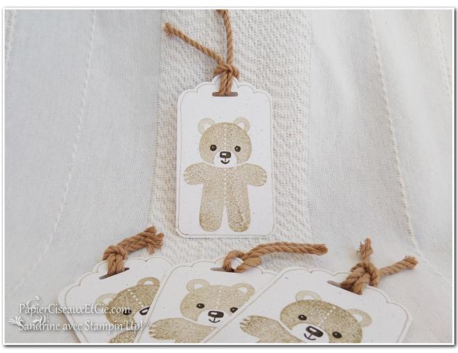 Emporte pièce Sandrine avec Stampin Up sur papierciseauxetcie.com